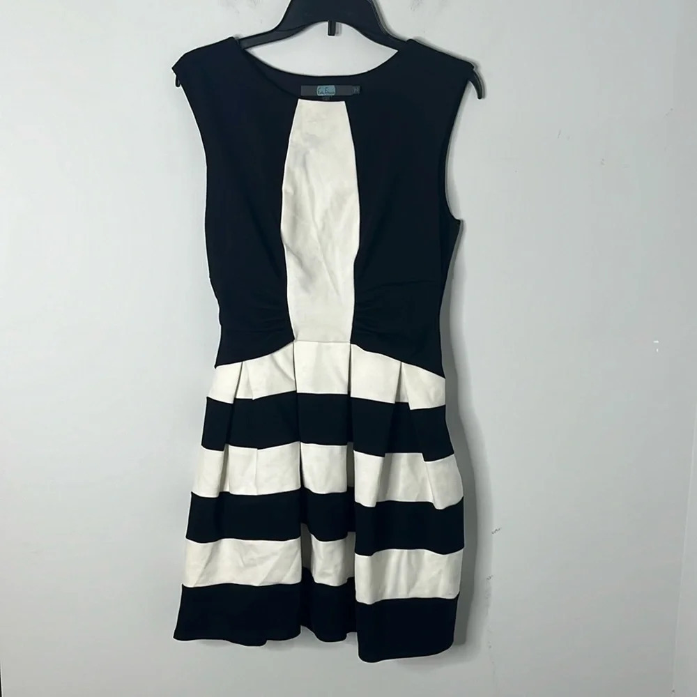 Anthropologie Eva Franco Hollie Strata Striped Mini Dress - Picture 2 of 9